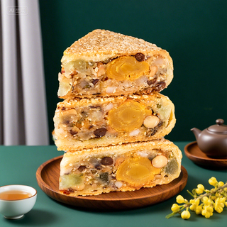 温州桥墩鲜肉五仁月饼200g